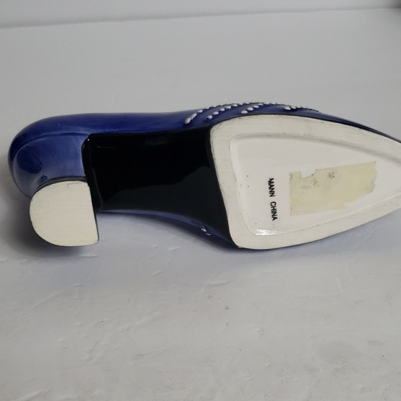 Blue Decorative shoe - Picture 5 of 8